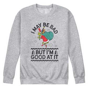 Men's Dr. Suess The Grinch Good Sweatshirt