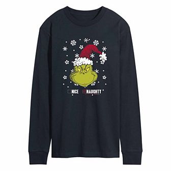 Men's The Grinch Bad Nice Tee