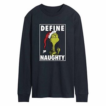 Men's The Grinch Naughty Tee