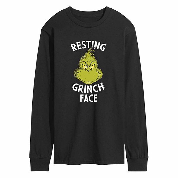 Men's The Grinch Resting Grinch Face Tee