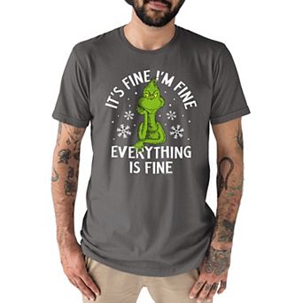 Men's Dr. Seuss The Grinch Its Fine Tee