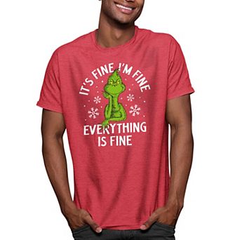 Men's Dr. Seuss The Grinch Its Fine Tee