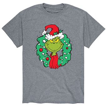 Men's Dr. Seuss The Grinch Wreath Tee
