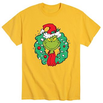 Men's Dr. Seuss The Grinch Wreath Tee