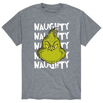 Men's Dr. Seuss The Grinch Naughty Tee