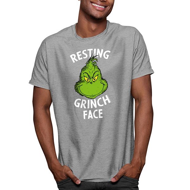 grinch face t shirt