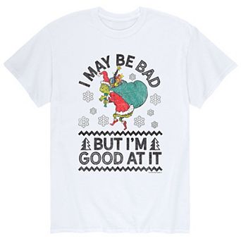 Men's Dr. Seuss The Grinch Bad Good Tee