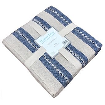 Marlo Stripe Cotton Blanket