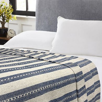 Marlo Stripe Cotton Blanket