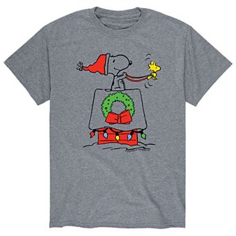 Men's Peanuts Snoopy Sleigh Tee