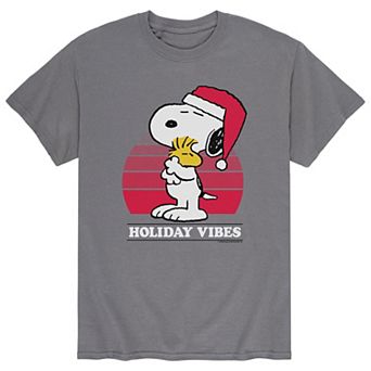 Men's Peanuts Holiday Vibes Tee