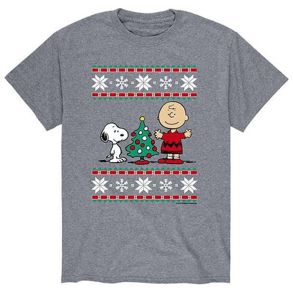 Men's Peanuts Snoppy Charlie Tee