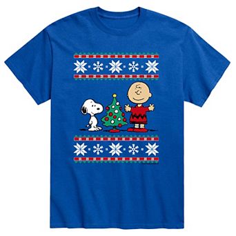 Men's Peanuts Snoppy Charlie Tee