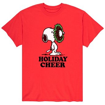 Men's Peanuts Holiday Cheer Tee