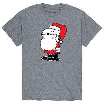 Men's Peanuts Santa Dog Tee