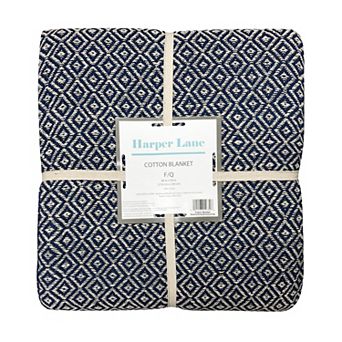 Palermo Chevron Cotton Blanket