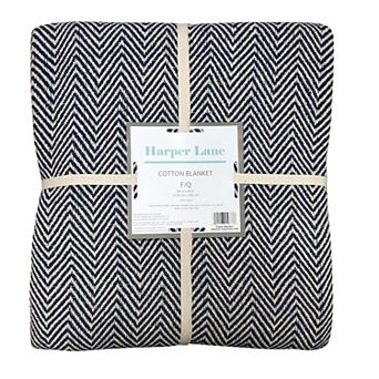 Palermo Chevron Cotton Blanket