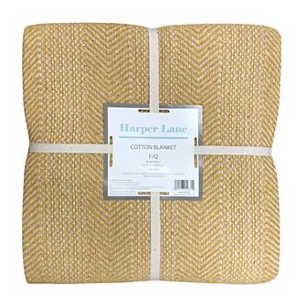 Palermo Chevron Cotton Blanket