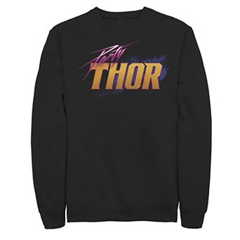Men's Marvel What If Party Thor Retro Sweatshirt