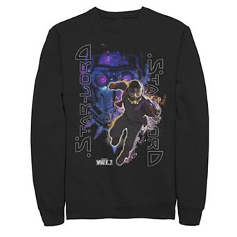 Men's Marvel What If Star Lord Galactic Poster Sweatshirt