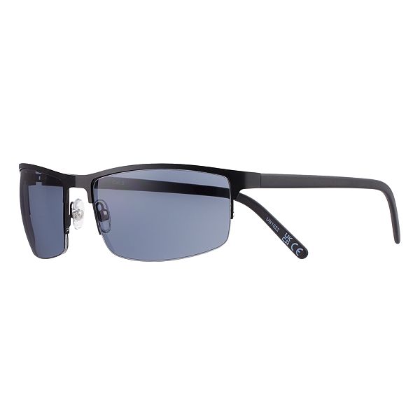 Men's Sonoma Goods For Life® 61mm Metal Semi-Rimless Sunglasses - Black