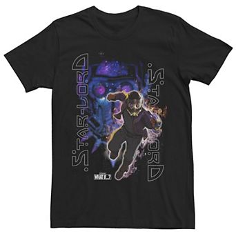 Men's Marvel What If Star Lord Galactic Poster Tee