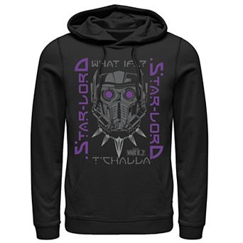 Men's Marvel What If Star Lord T'Challa Poster Hoodie