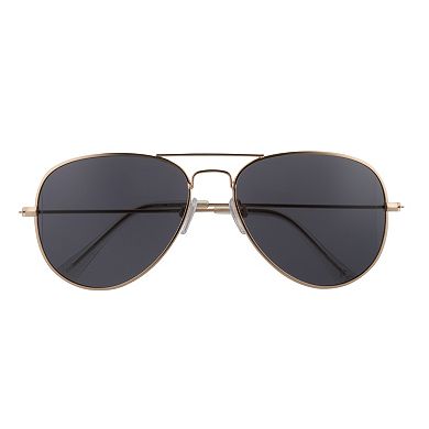 Men's Sonoma Goods For Life® 58mm Metal Aviator Sunglasses