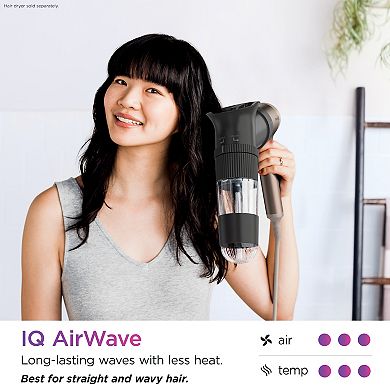 Shark IQ AirWave Hair Waver Attachment for HyperAIR Hair Dryers (HD100AWA)