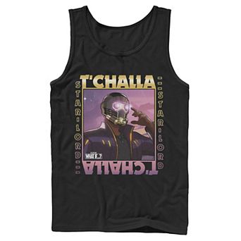 Men's Marvel What If T'Challa Star Lord Poster Sweatshirt