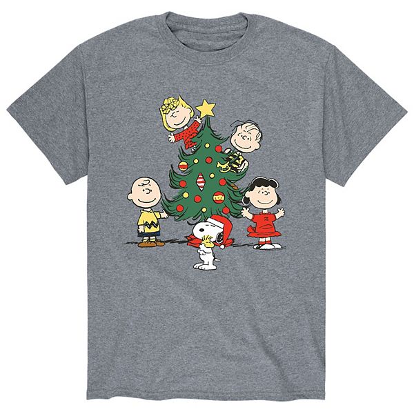 Men's Peanuts Oh Christmas Tree Tee