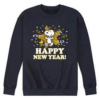 Men's Peanuts Happy New Year Sweatshirt