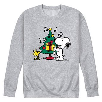 Men's Peanuts Christmas Tree Sweatshirt