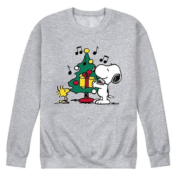 Houston Texans The Peanuts Christmas Tree Sweatshirt - Hersmiles