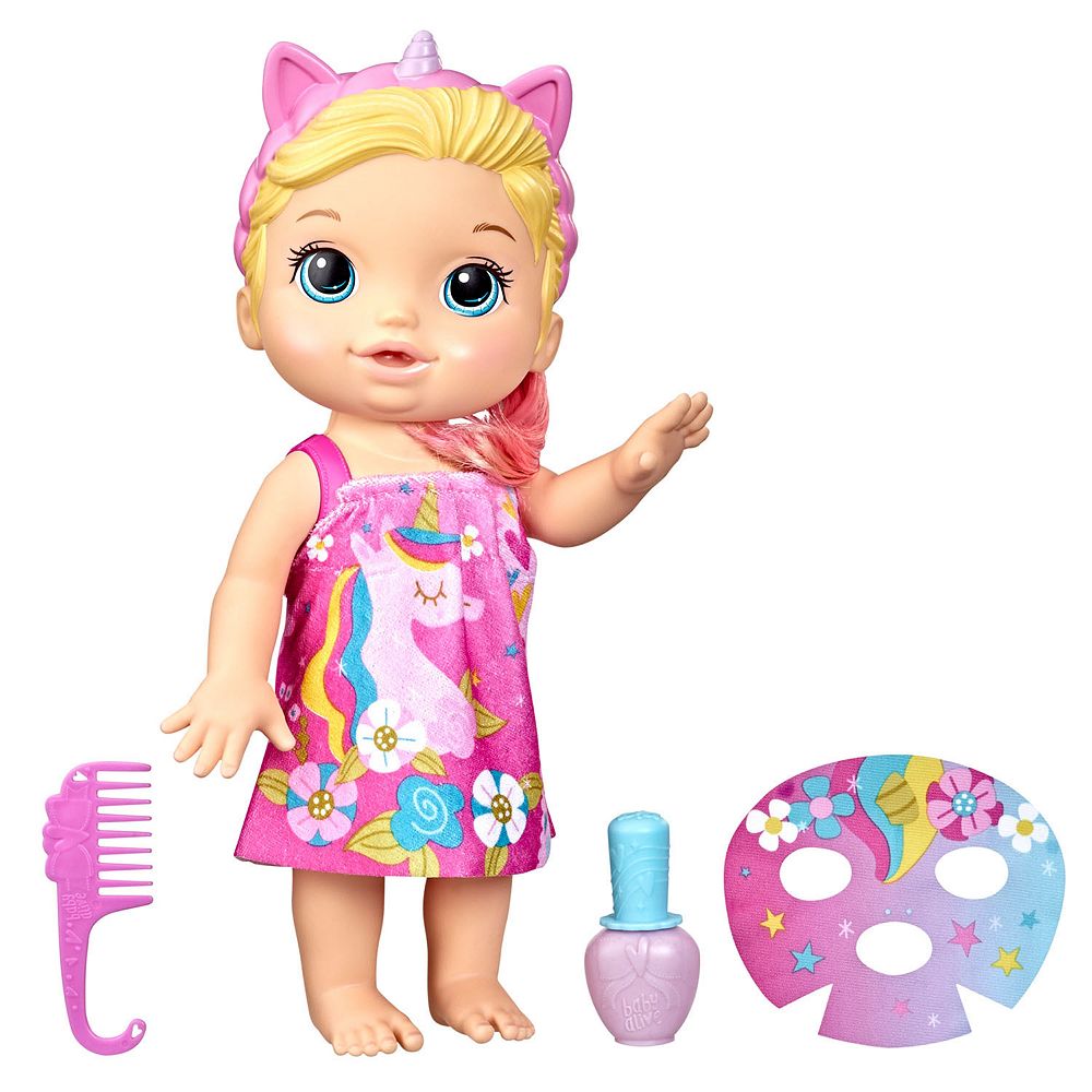 Baby Alive Glam Unicorn Spa Baby Doll