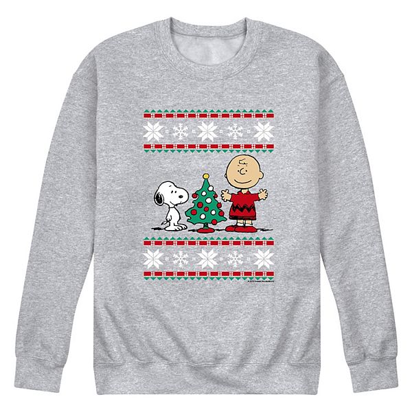 Men's Peanuts Snoopy Charlie Sweatshirt