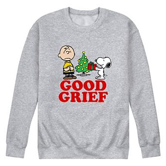 Men's Peanuts Good Grief Holiday Sweatshirt