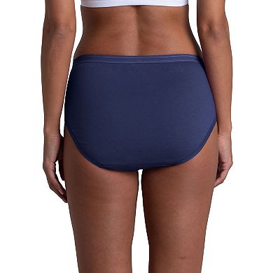 Women's Fruit of the Loom® Signature 100% Cotton 7-pack Brief Panty Set 7DKBRAP