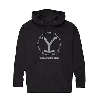 Men's Yellowstone Barbed Wire Y Hoodie