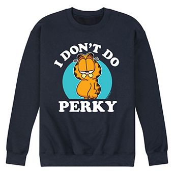 Men's Garfield Dont Do Perky Sweatshirt