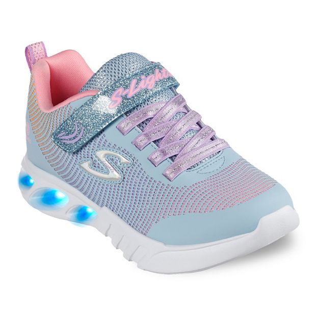 auricular Temporizador recepción Skechers® S Lights Flicker Flash Girls' Light-Up Shoes