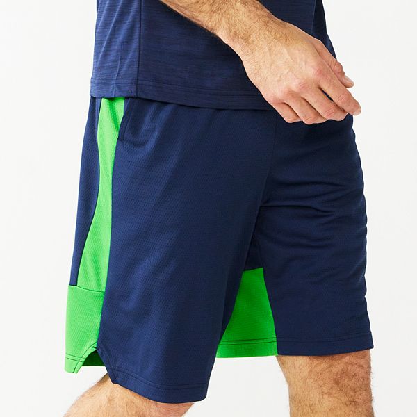 Tek Gear Mens Dark Blue Mesh Athletic Shorts Size Large - beyond exchange