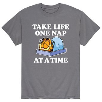 Men's Garfield One Nap At A Time Tee