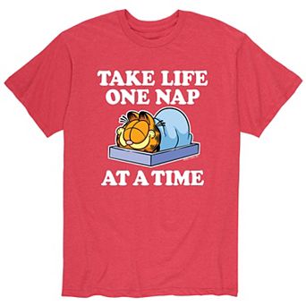Men's Garfield One Nap At A Time Tee
