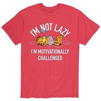 Men's Garfield Im Not Lazy Tee