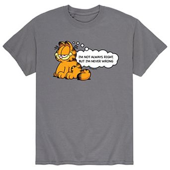 Men's Garfield Never Wrong Tee