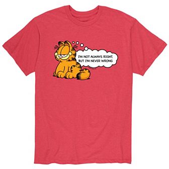 Men's Garfield Never Wrong Tee