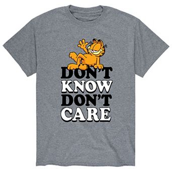 Men's Garfield Don't Care Tee