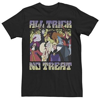 Disney's Villains All Trick No Treat Men's Tee