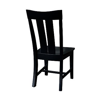 International Concepts Ava Traditional Dining Chair 2-piece Set